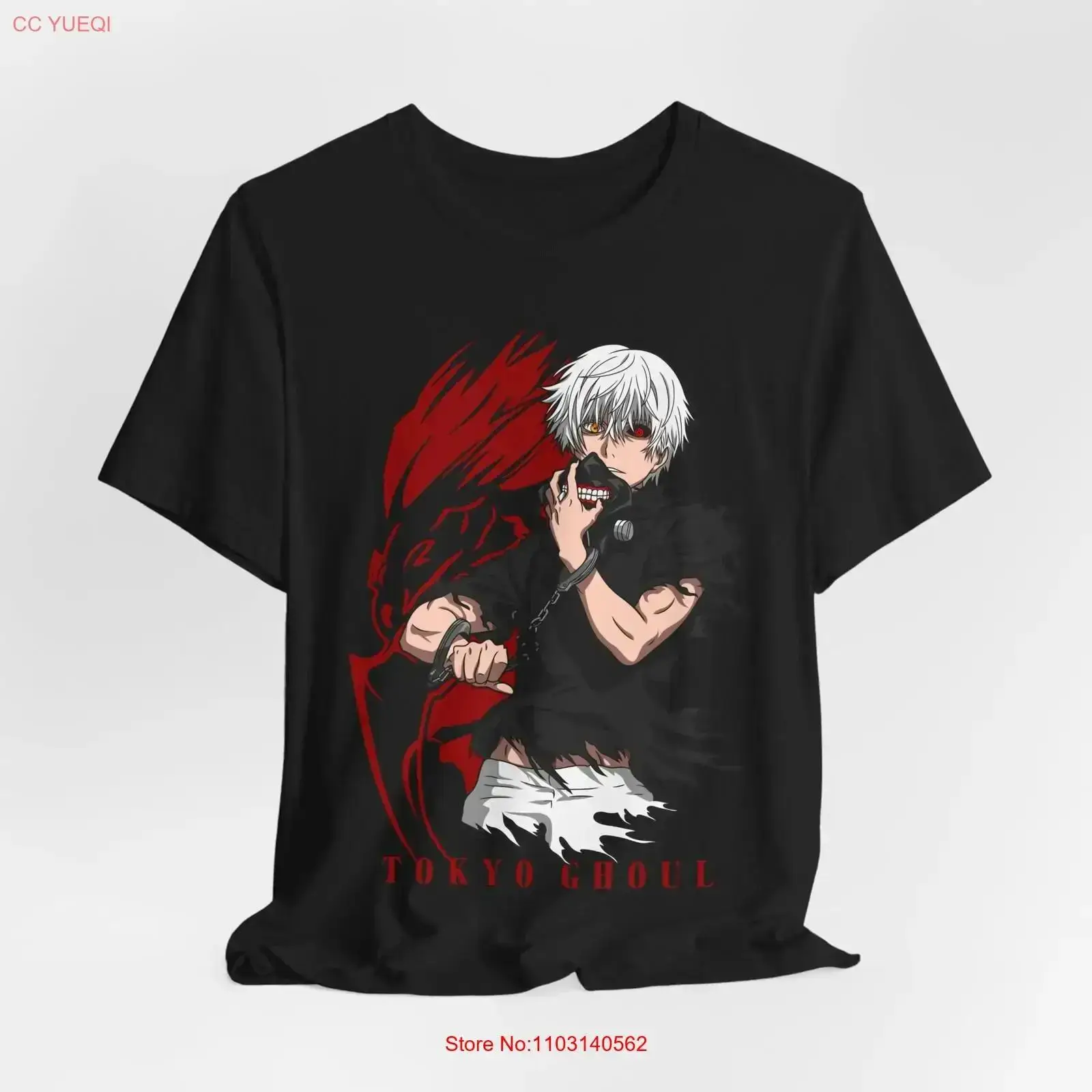 Anime Merchandise T-Shirts - Camiseta de Anime Tokyo Ghoul, Merchandise