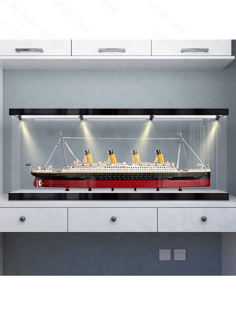 Figure Display Box - Aplicável ao modelo 10294 Titanic, caixa