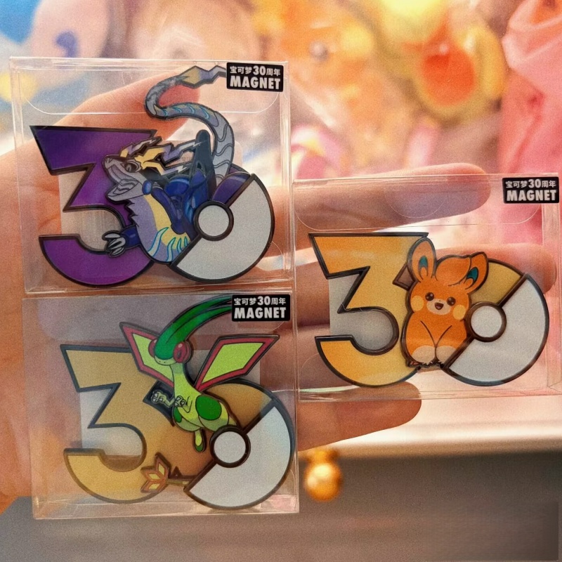 Anime Merchandise Types - Ímã de Geladeira Pokémon Genuíno PTCG