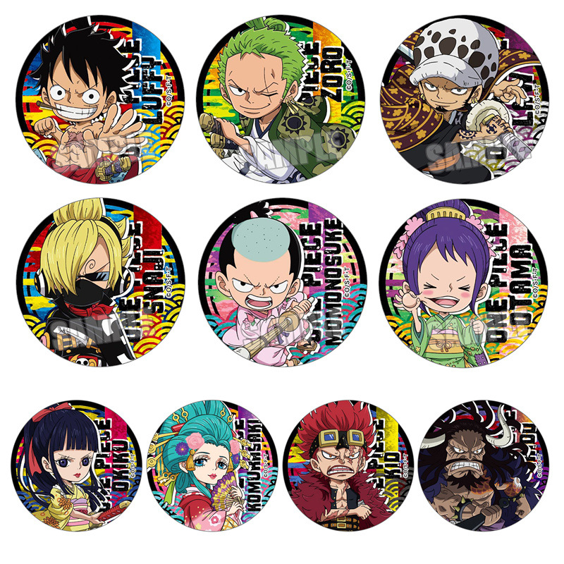 Anime Merchandise Types - Uma peça q versão anime emblema