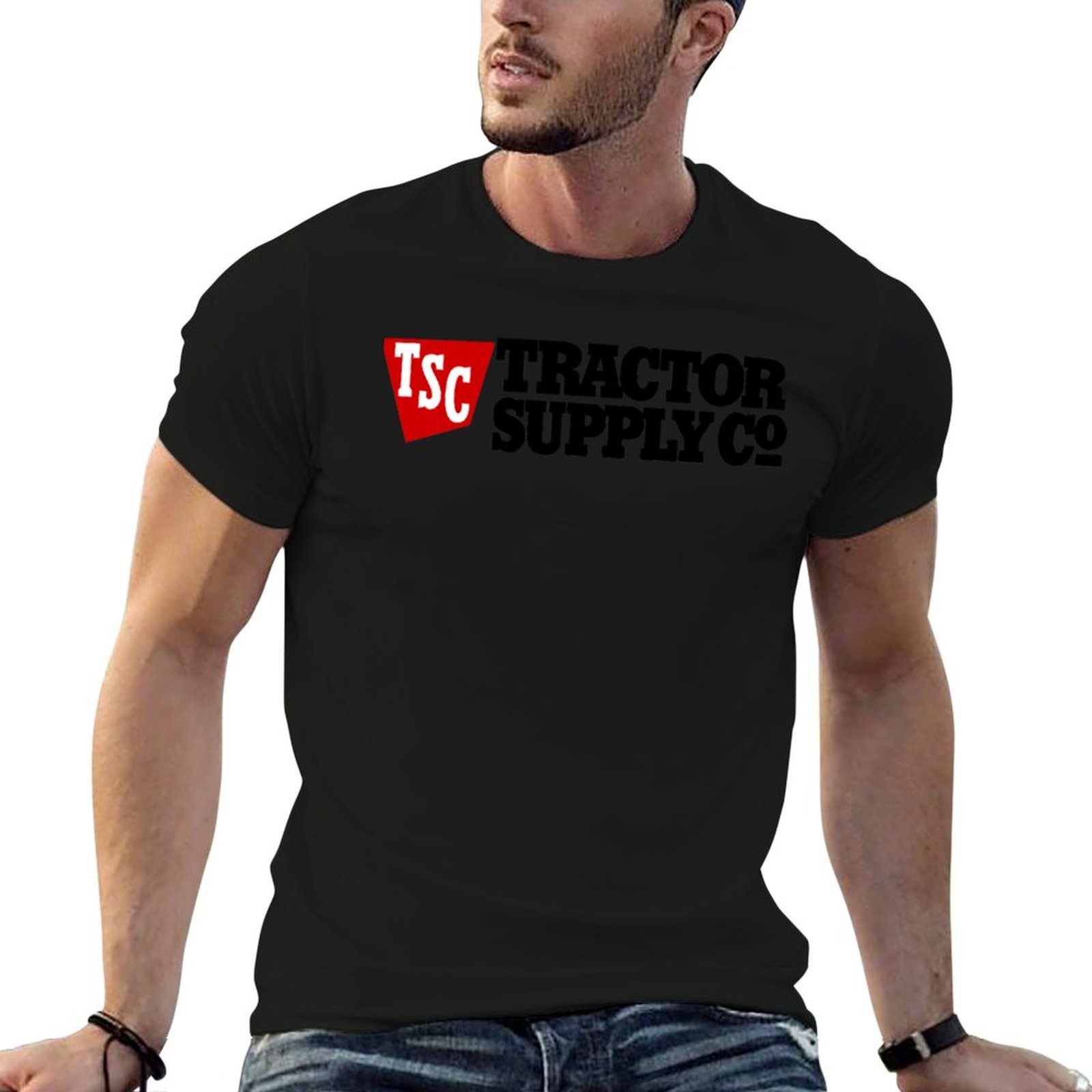 Anime Merchandise T-Shirts - Camiseta com logotipo do Tractor Supply