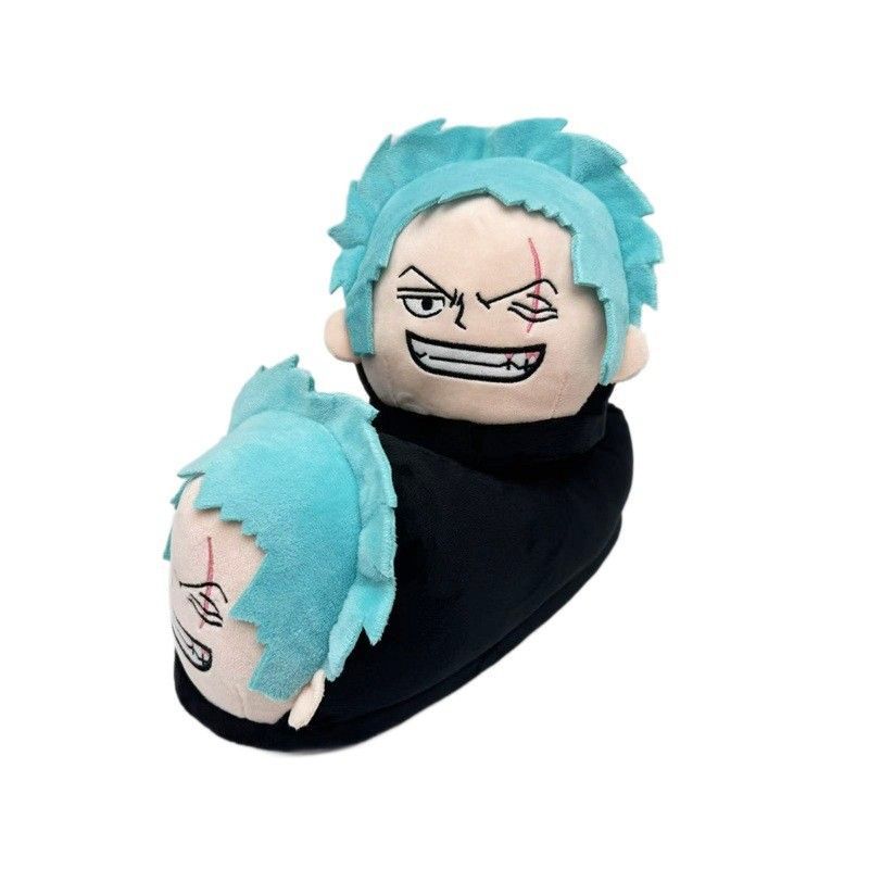 Unique Anime Merchandise - Pantufas de Pelúcia Kawaii One Piece