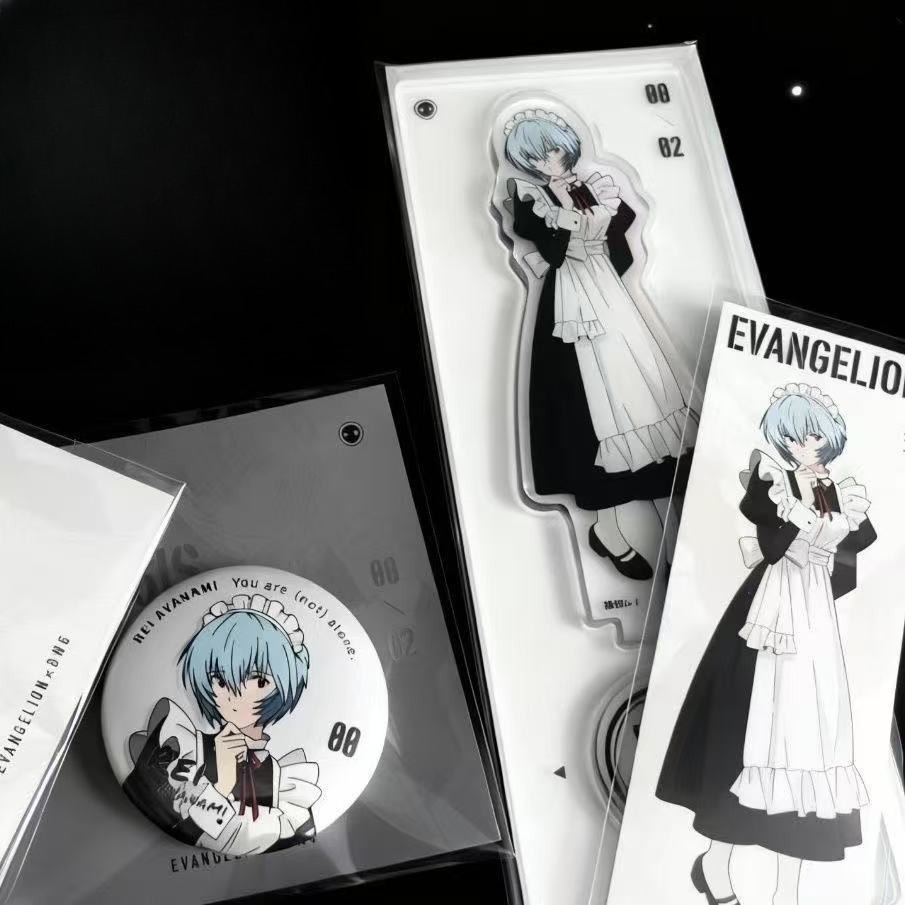 Evangelion Anime Merchandise - Neon Genesis Evangelion Rei Ayanami: Conjunto