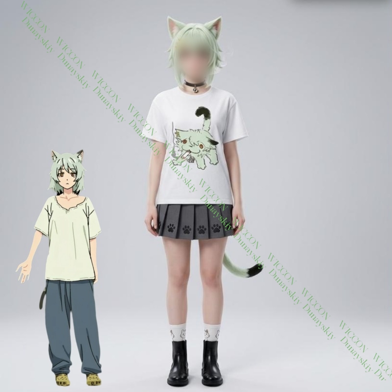 Camiseta de Algodão Chainsmoke - Anime Merchandise T-Shirts avaliação e preço