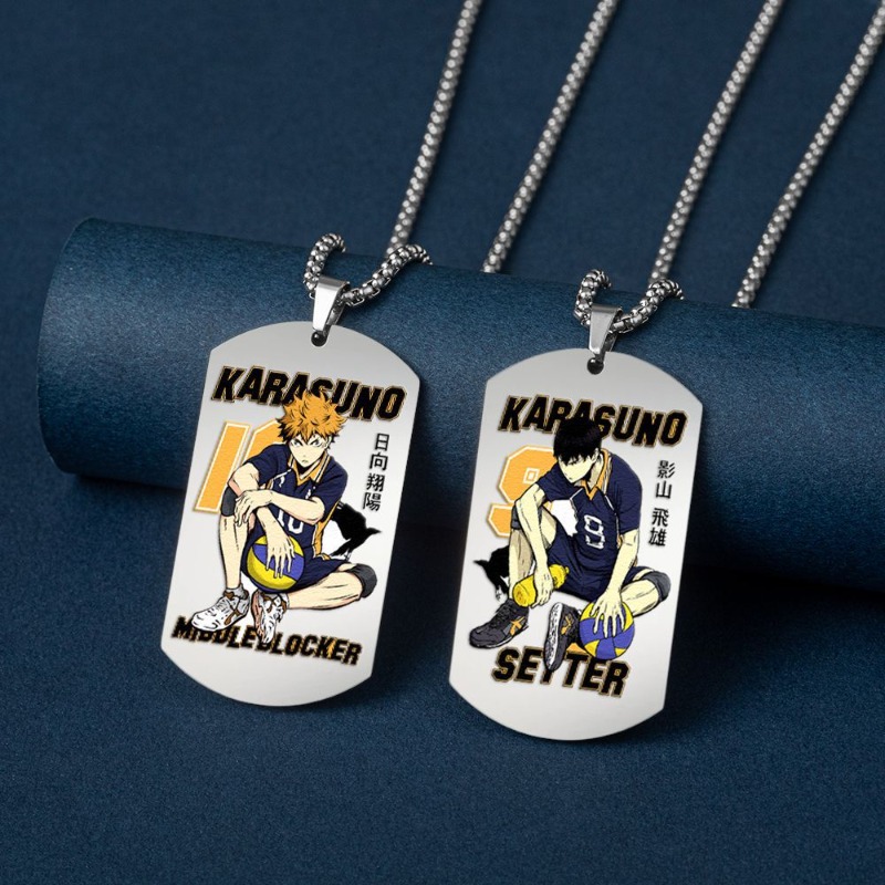 Novo Haikyuu!! Colar de Aço In - Anime Merchandise Haikyuu avaliação e preço