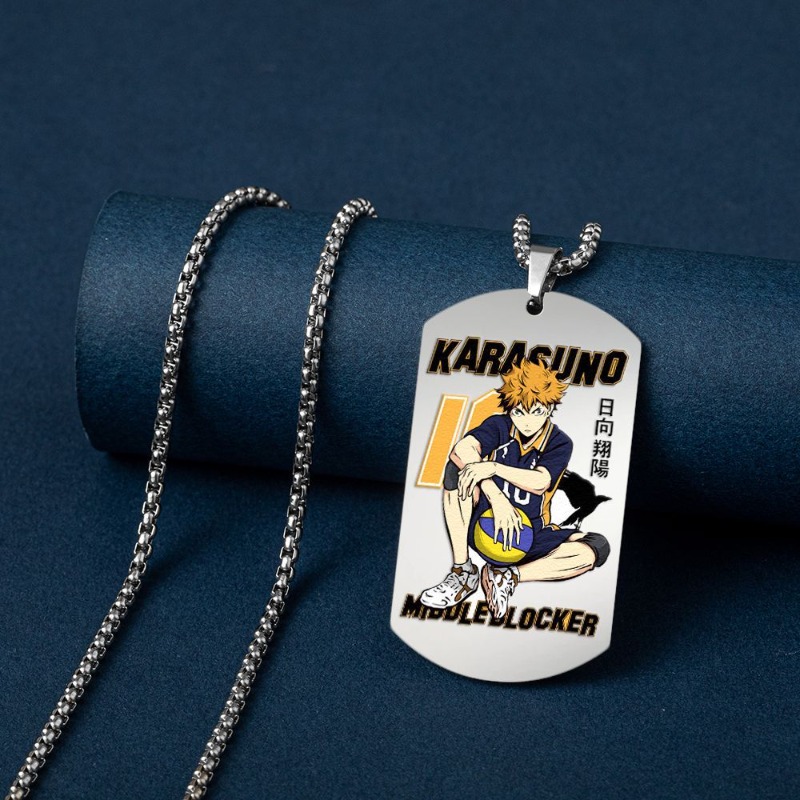 Novo Haikyuu!! Colar de Aço In - Anime Merchandise Haikyuu avaliação e preço