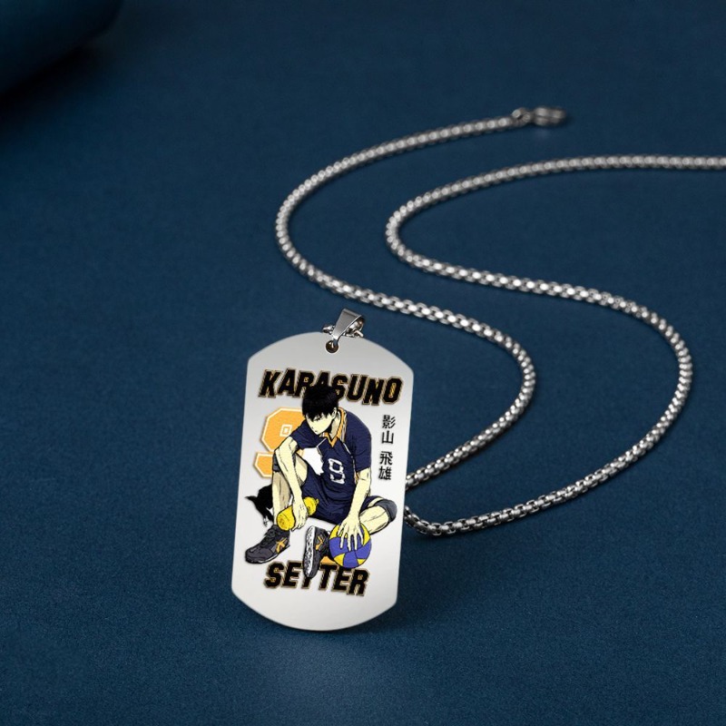 Novo Haikyuu!! Colar de Aço In - Anime Merchandise Haikyuu avaliação e preço