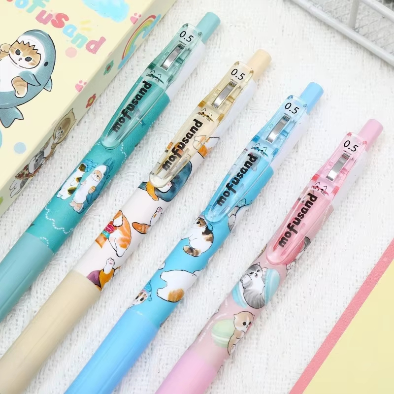 4 unidades de canetas Mofusand - Anime Merchandise Types avaliação e preço