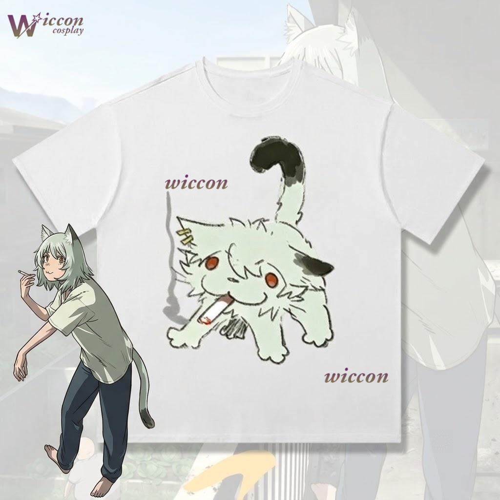 Camiseta de Algodão com Estamp - Anime Merchandise T-Shirts avaliação e preço