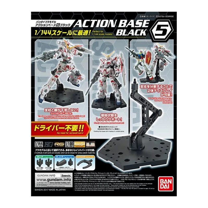 Em estoque bandai base de ação - Bandai Gundam Rg avaliação e preço