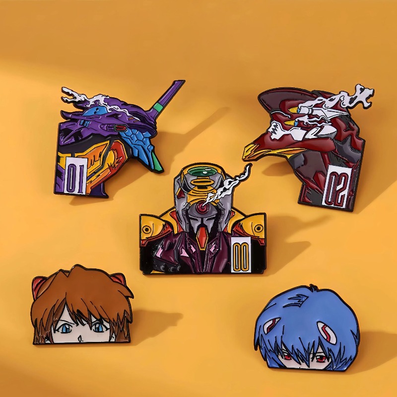 Broche de Metal Neon Genesis A - Evangelion Anime Merchandise avaliação e preço