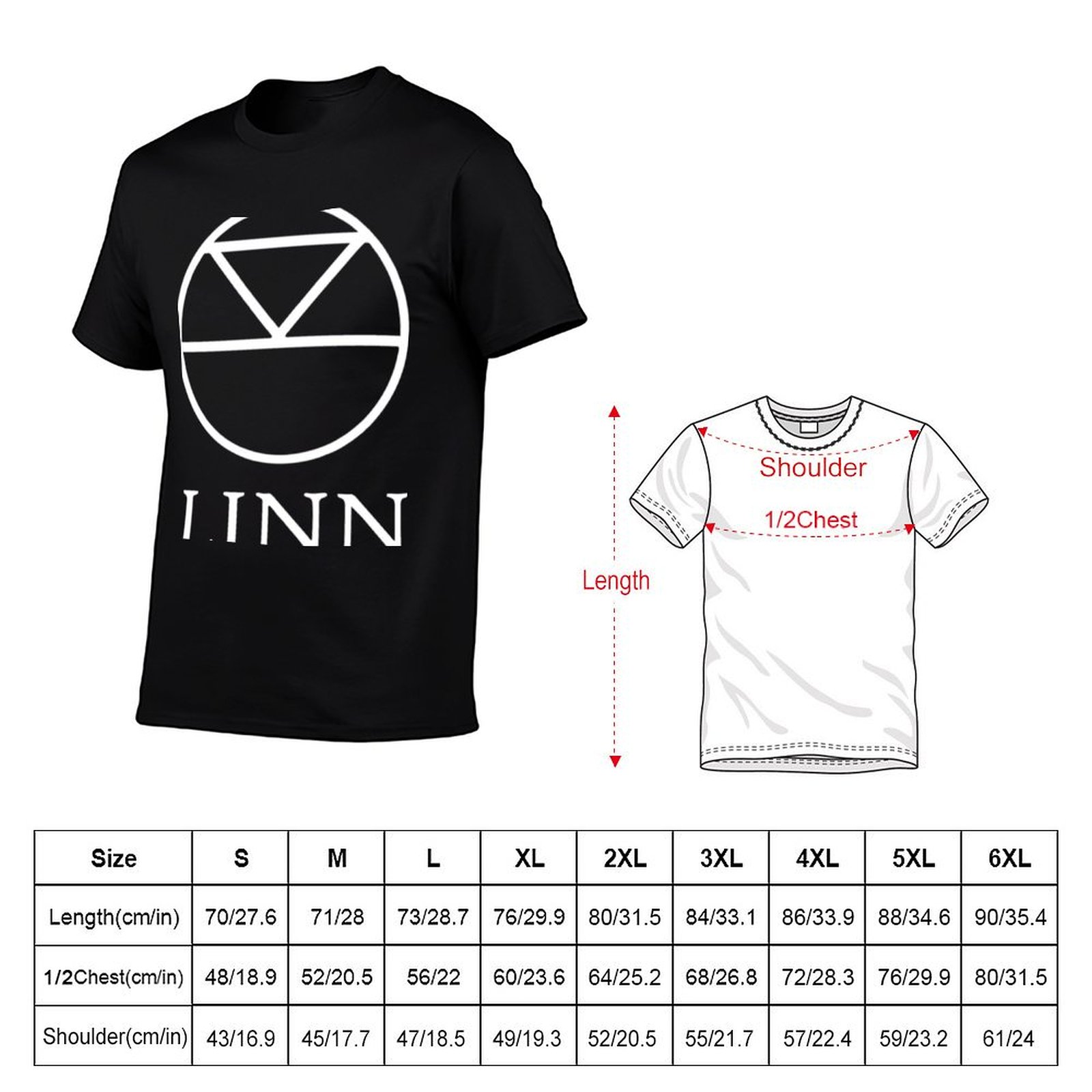 MELHOR VENDEDOR - Camiseta Lin - Anime Merchandise T-Shirts avaliação e preço