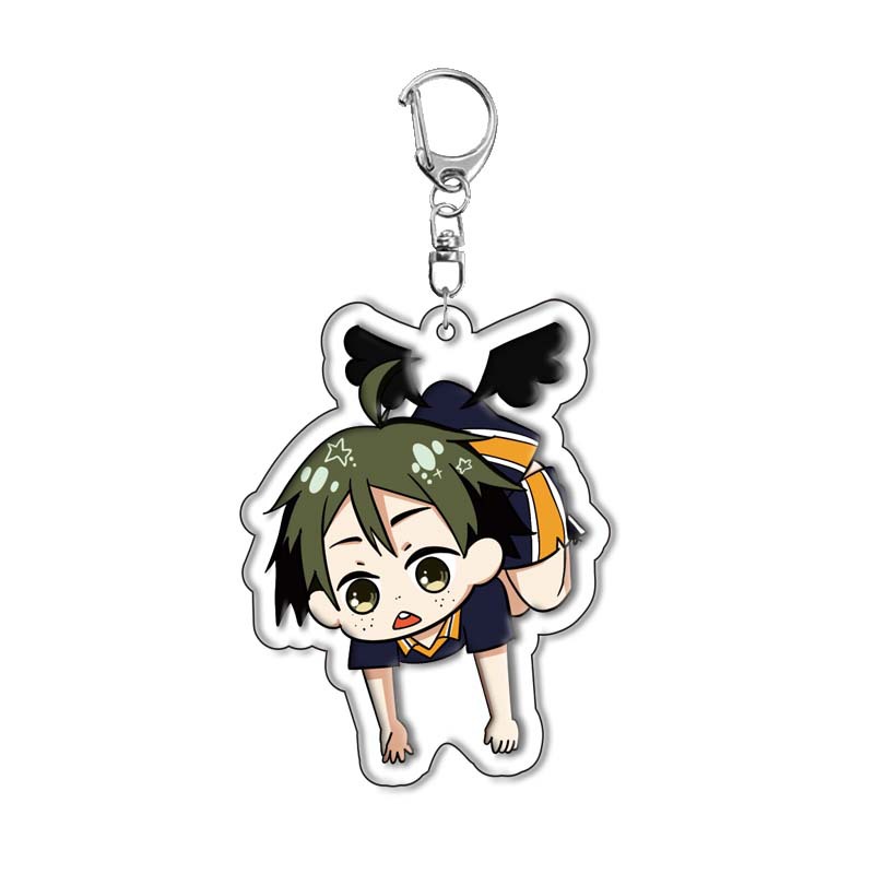 Haikyuu!! Chaveiro de Acrílico - Anime Merchandise Haikyuu avaliação e preço