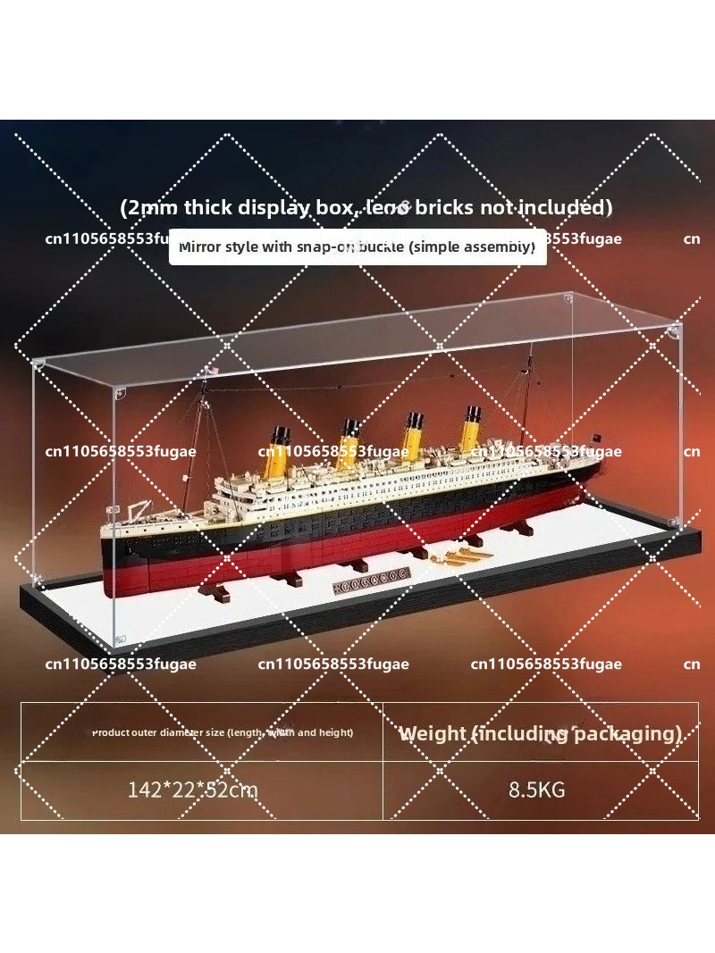 Adequado para o modelo Titanic - Figure Display Box avaliação e preço