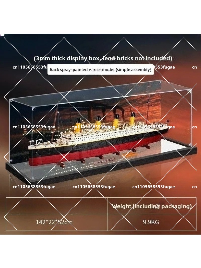 Adequado para o modelo Titanic - Figure Display Box avaliação e preço