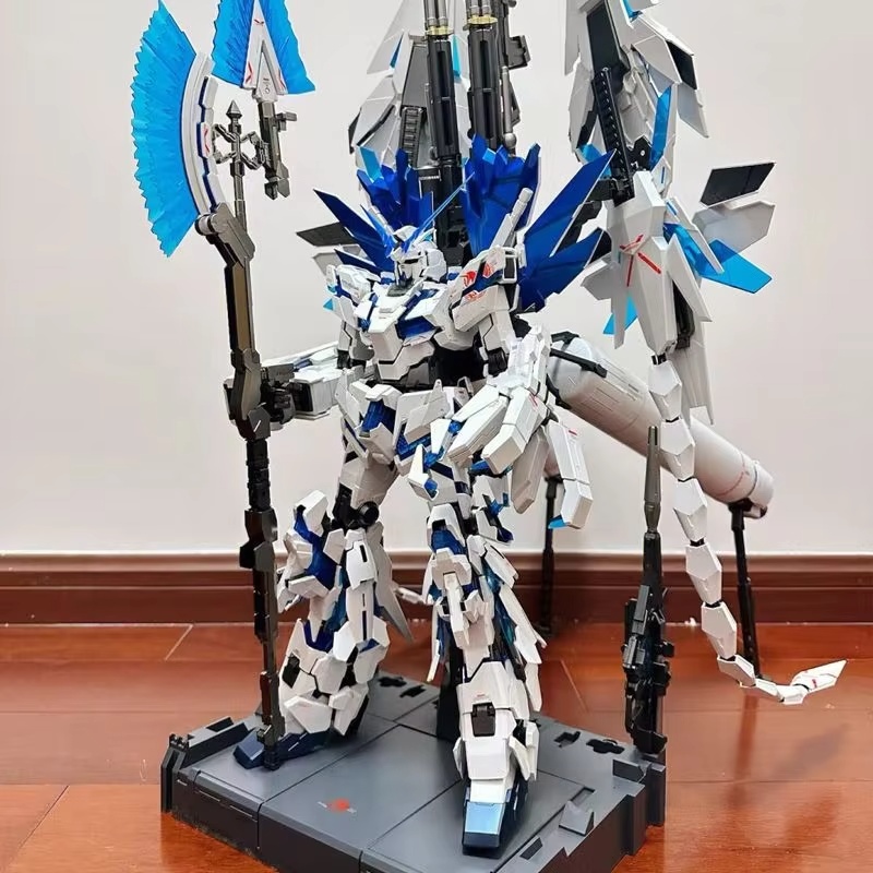 Em Estoque HG 1/144 RX-0 Unico - Bandai Gundam Rg avaliação e preço