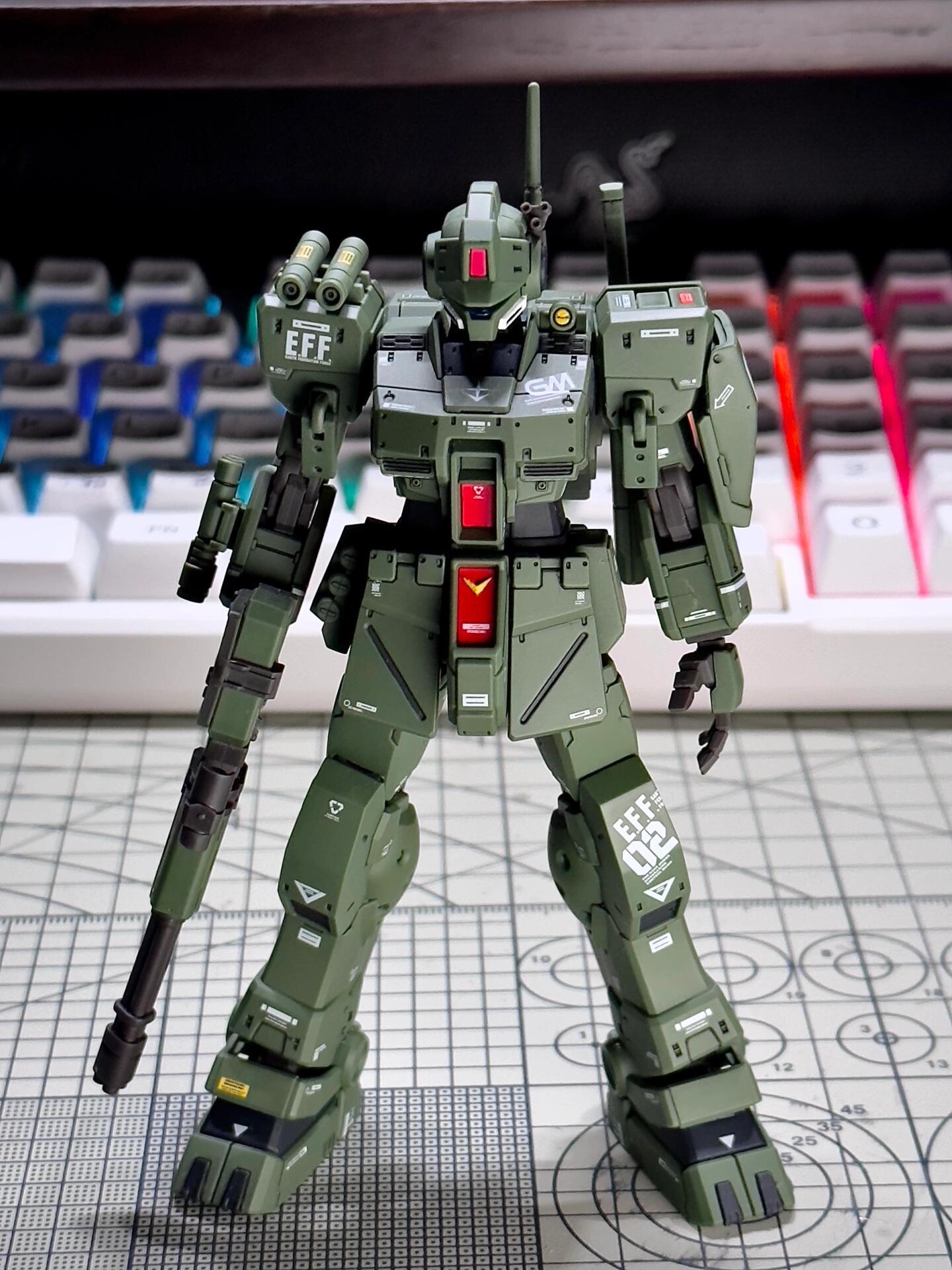 Xfs hg 1/144 RGM-79S gm sparta - Bandai Gundam Rg avaliação e preço