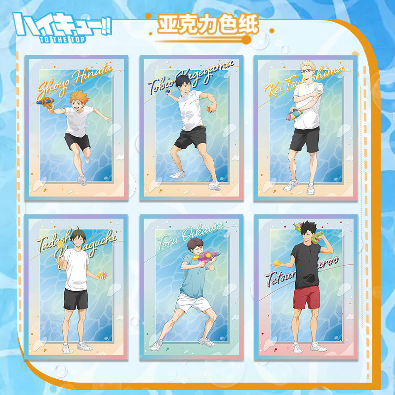 Haikyuu voleibol anime acrílic - Anime Merchandise Haikyuu avaliação e preço