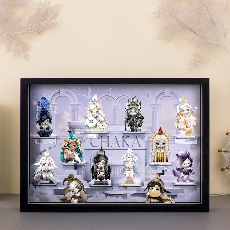 Chaka vela sussurro série caix - Figure Display Box avaliação e preço