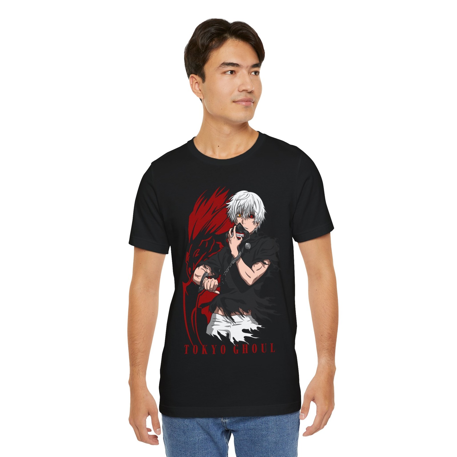 Camiseta de Anime Tokyo Ghoul, - Anime Merchandise T-Shirts avaliação e preço