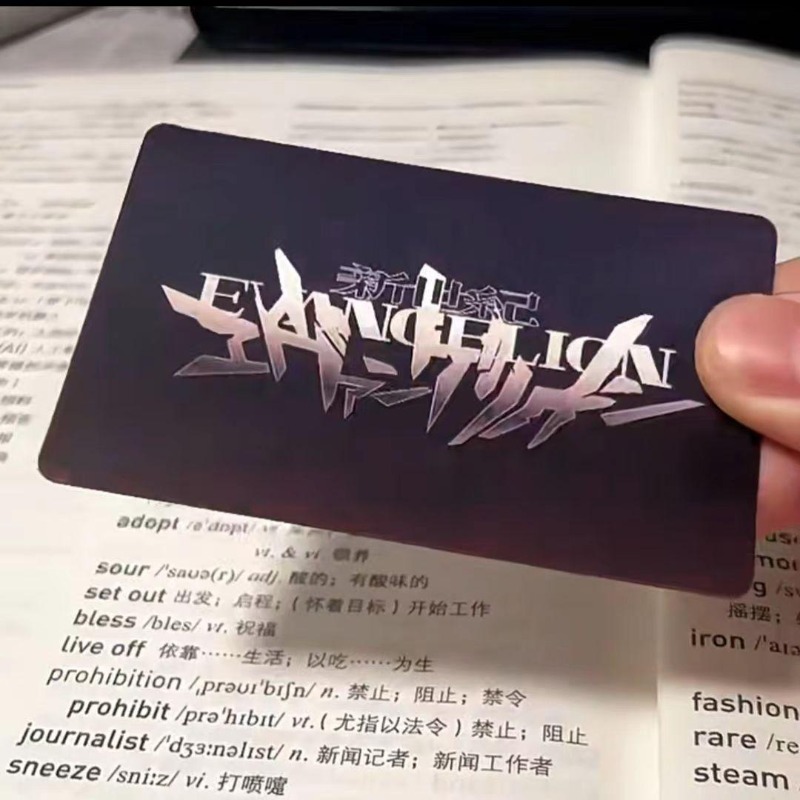 Cartão criativo de eva shinji  - Evangelion Anime Merchandise avaliação e preço
