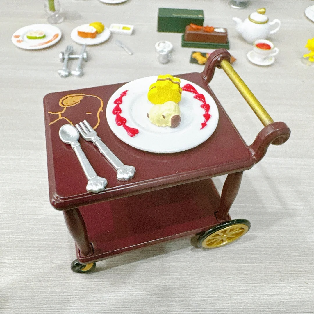 Re-ment Snoopy Restaurant Amer - Figure Display Box avaliação e preço