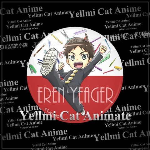 Broche Oficial Ataque dos Titã - Anime Merchandise Types avaliação e preço