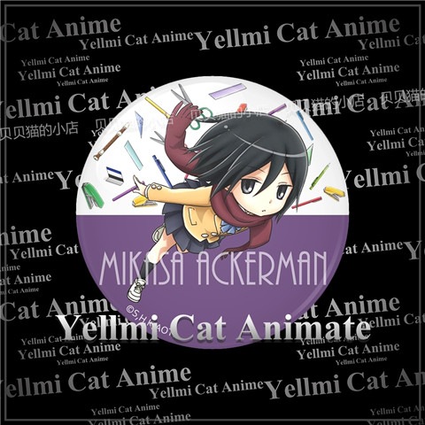 Broche Oficial Ataque dos Titã - Anime Merchandise Types avaliação e preço